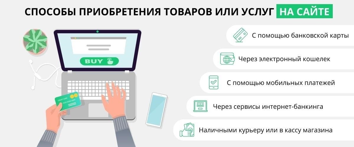 Как совершить платеж на официальном сайте