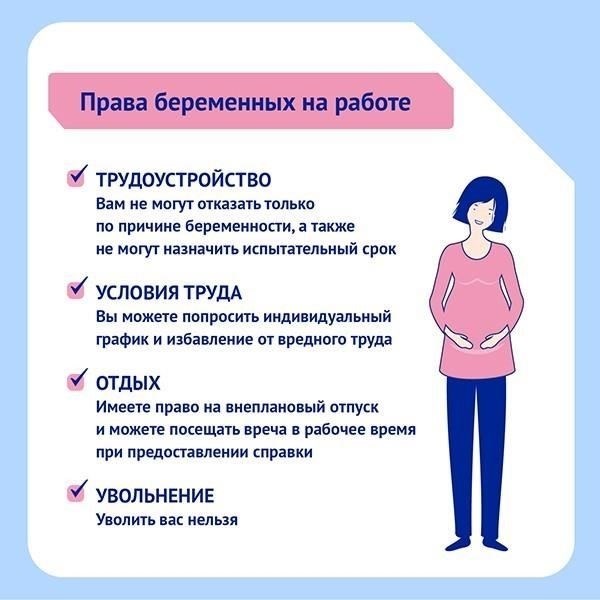 Какие меры защиты существуют для беременных сотрудниц на рабочем месте?