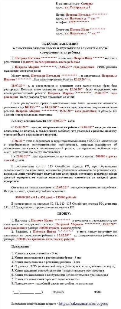 Когда прекращается финансовая помощь после достижения ребенком 18 лет?