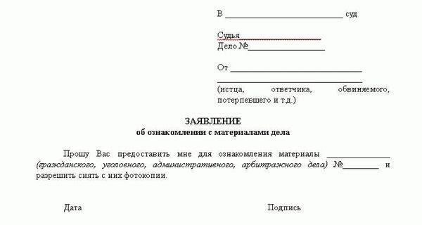 Подробный порядок доступа к материалам дела по уголовным делам